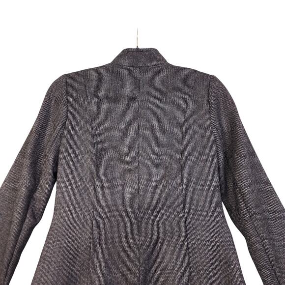 Peruvian Connection Womens Baby Alpaca Wool Blazer Jacket Size 2 Brown Knit - Picture 6 of 12